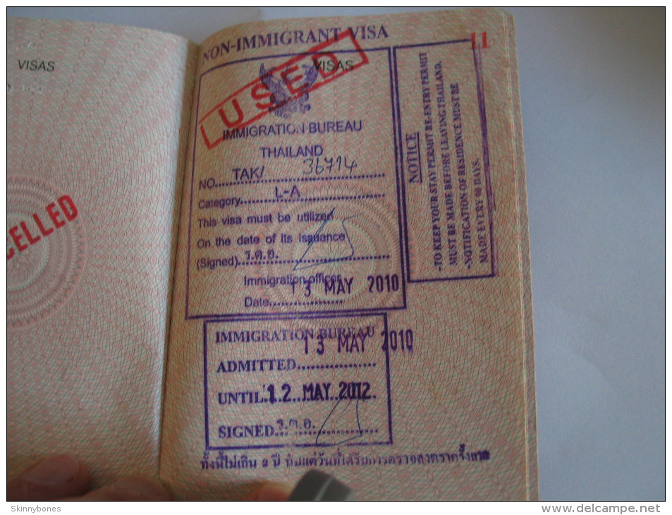 Myanmar / Birma Temp Passport !  Reisepass Passeport Passaporte - Historical Documents