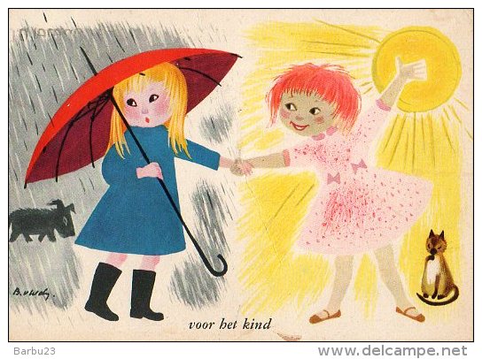 Voor Bet Kind - Carte Hollandaise - Illustrateur à Identifier - Scan Recto/verso - Autres & Non Classés