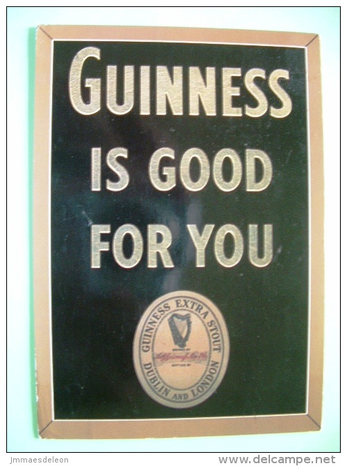 Ireland 1992 Postcard "Guiness Beer " To Scotland U.K. - Lismore Crosier Jewelry - Brieven En Documenten