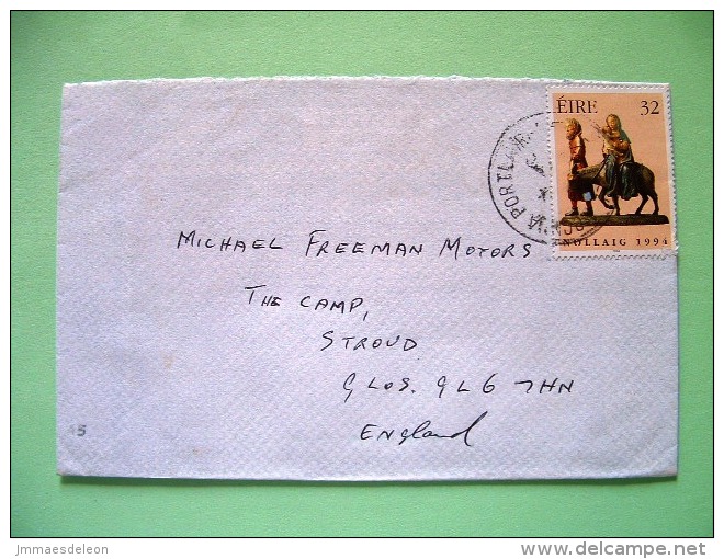 Ireland 1994 Cover To England - Flight Into Egypt - Donkey (Scott 950 = 1.10 $) - Covers & Documents