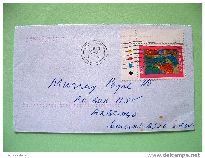 Ireland 1996 Cover Sent Locally - Christmas - Annunciation Scott 1034 = 1.10 $) - Briefe U. Dokumente