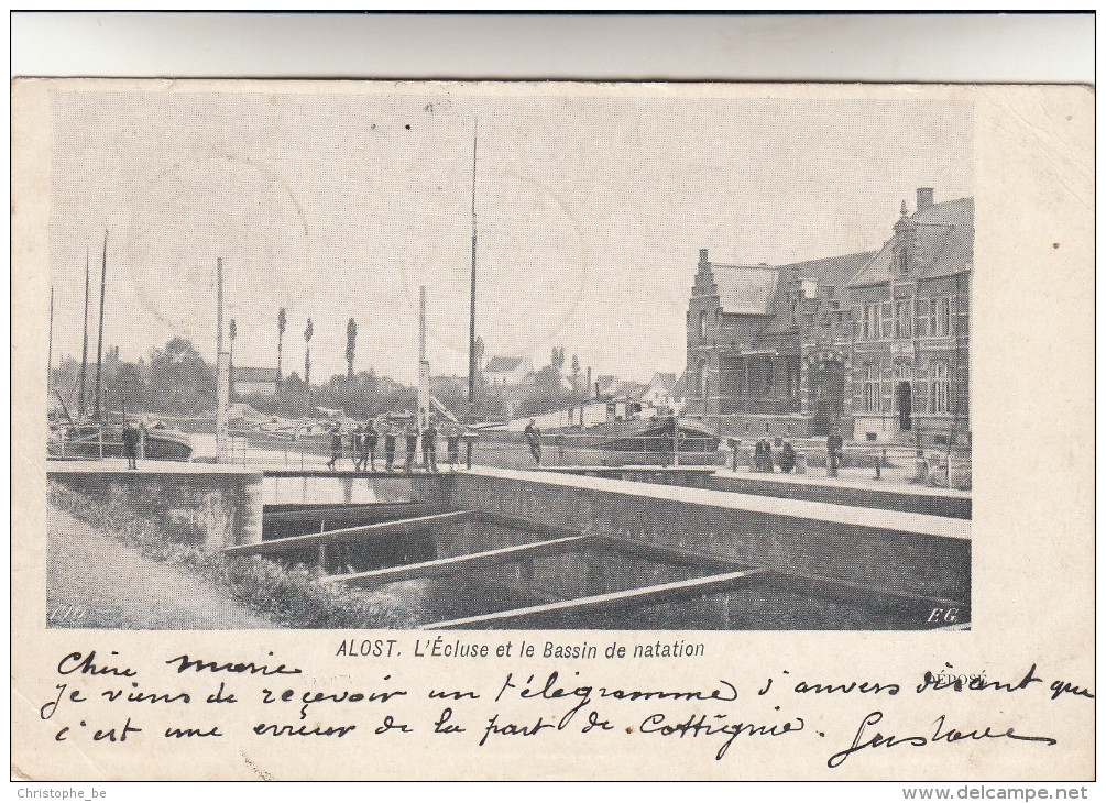 Aalst, Alost L'Ecluse Et Le Bassin De Natation (pk13832) - Aalst