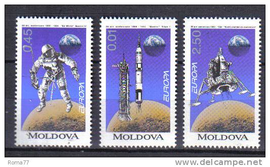 FRZ240 - MOLDOVA 1994, Europa La Serie N. 102/104  *** - 1994