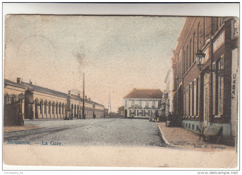 Mouscron, Moeskroen,  La Gare  (pk13854) - Moeskroen