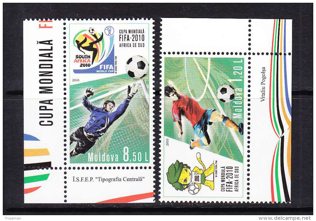 MDA-	23	MOLDOVA-2010 FIFA WORLD CUP SOUTH AFRICA - 2010 – Sud Africa