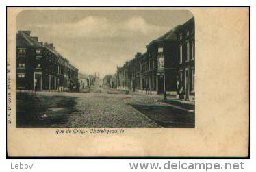 CHATELINEAU « Rue De Gilly » - Ed. D.V.D. (1909) - Chatelet