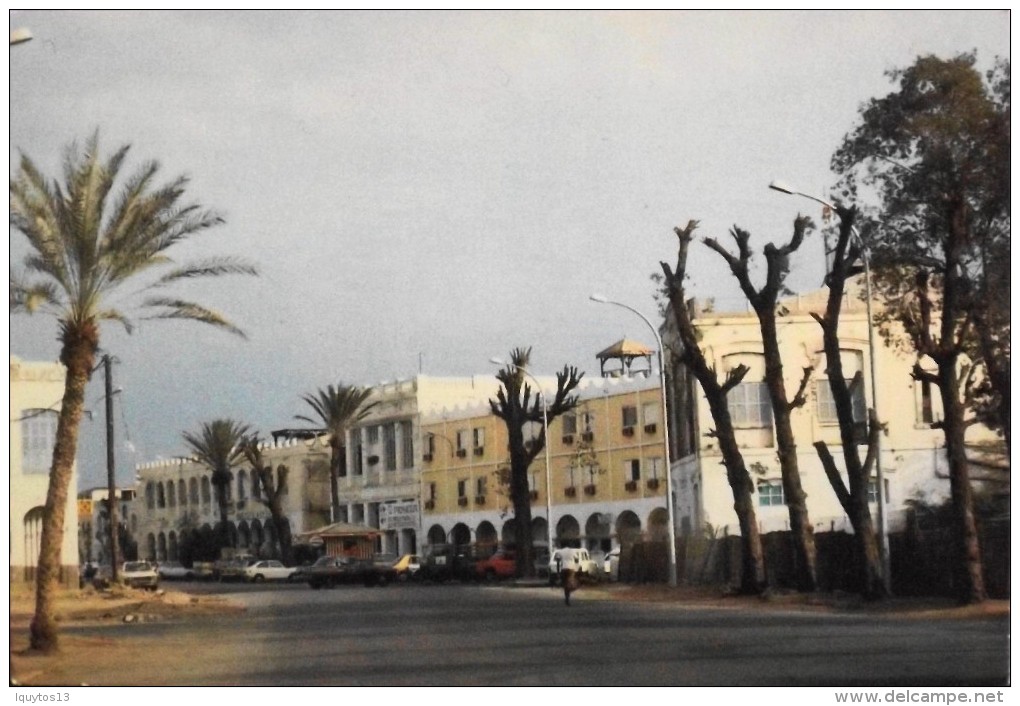 DJIBOUTI CARTE POSTALE  - Avenue Administrateur Bernard - T.B.E. - Dschibuti