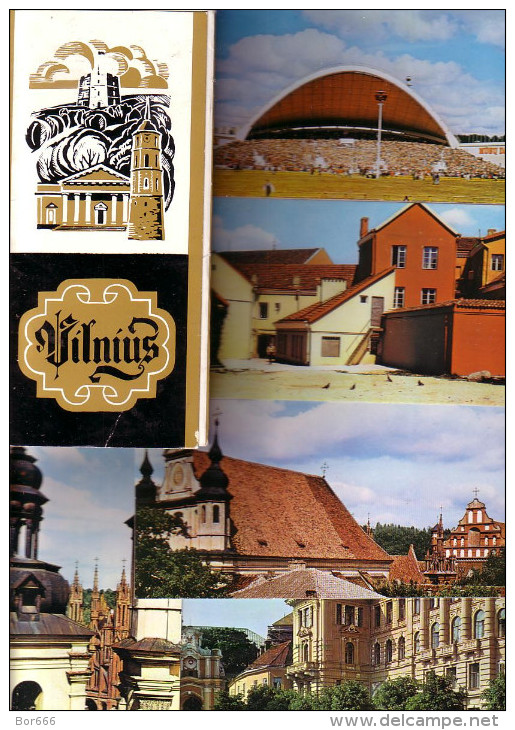 GOOD LITHUANIA 15 Postcards Set 1978 - VILNIUS - Lithuania