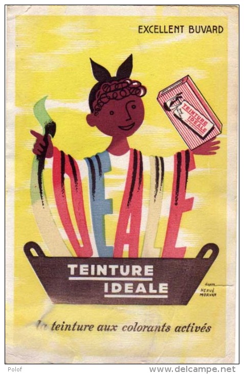 Teinture Idéale - Illustration D' Apres MORVAN    (VP 668) - Produits Ménagers