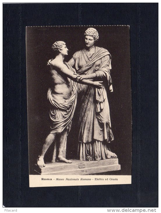 48331    Italia,  Roma,  Museo Nazionale  Romano,  Elettra Ed Oreste,  NV(scritta) - Musées