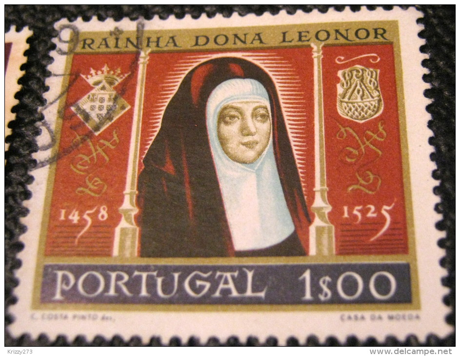 Portugal 1958 The 500th Anniversary Of Queen Eleonore 1e - Used - Gebruikt