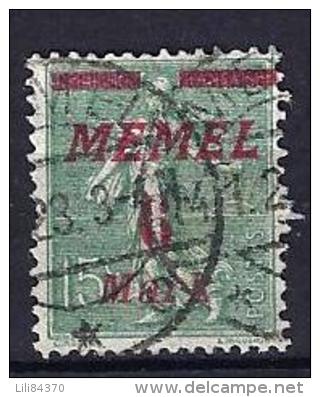 Memel.  No 111. 0b. - Used Stamps