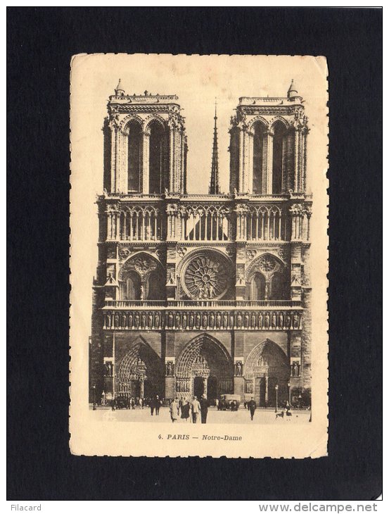 48352   Francia,    Paris,  Notre-Dame,  VGSB  1930 - Notre Dame De Paris