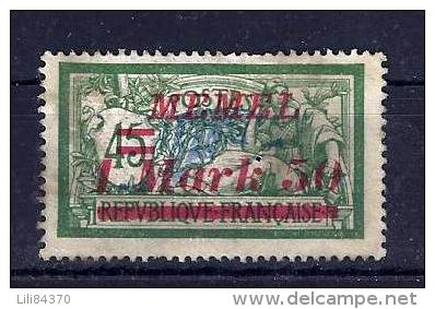 Memel .Type-Merson. No 66 X - Unused Stamps
