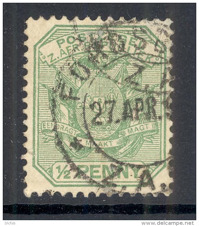 TRANSVAAL, Postmark &acute;FORDSBURG&acute; On Z. Afr. Republiek Stamp - Transvaal (1870-1909)