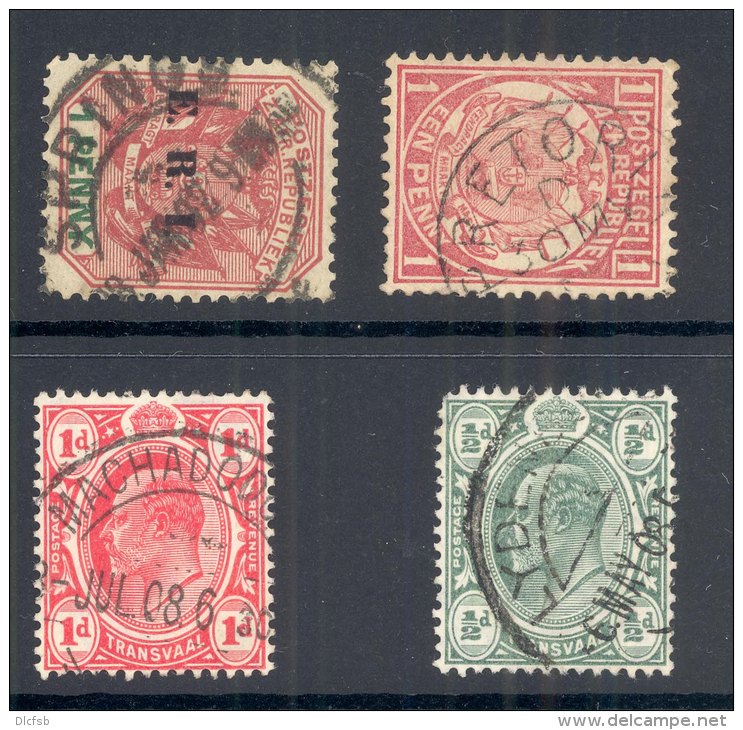 TRANSVAAL, Postmarks Pretoria, Springs, Machadodorp, Lydenburg - Transvaal (1870-1909)