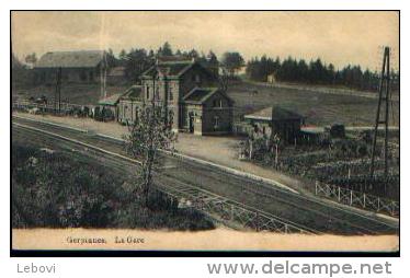 GERPINNES « La Gare » - Ed. Jacqmain-Wantelet, Gerpinnes (1918) - Gerpinnes