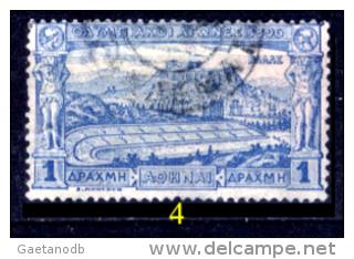 Grecia-F0009 - 1896 - Y&T: N.109 (o) Used - Senza Difetti Occulti - Uno Solo - A Scelta. - Used Stamps