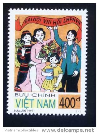 Vietnam MNH Perf Stamp 1997 : 8th Congress Of Viet Nam Women's Union (Ms755) - Viêt-Nam