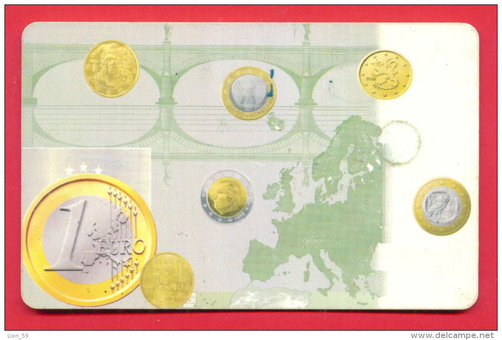 H375 / BulFon - COINS MONEY 1 EURO  - Phonecards Télécartes Telefonkarten , Bulgaria Bulgarie Bulgarien Bulgarije - Bulgarien