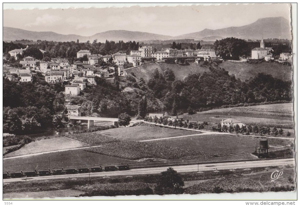 Cpa 64 Pyrenees  Atlantiques Cambo Les Bains  Vue Generale Prise De La Propriete De Celhaya - Cambo-les-Bains