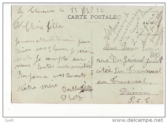 Carte 1920 DIVION / MINES DE LA CLARENCE - Divion