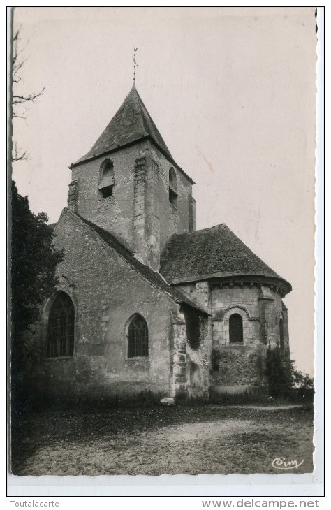 CPSM 18 LA GUERCHE EGLISE ST ETIENNE DU GRAVIER 1954 - La Guerche Sur L'Aubois