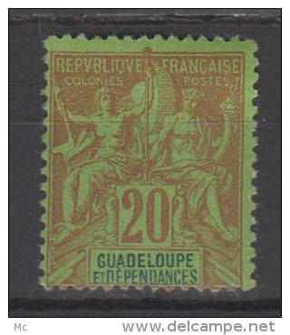 Guadeloupe N° 33 Neuf Avec Charnière * - Neufs