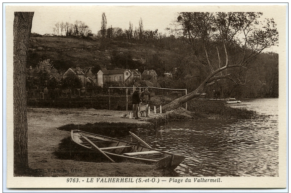 95 - LE VALHERMEIL / AUVERS SUR OISE - Plage Du Valhermeil - Auvers Sur Oise