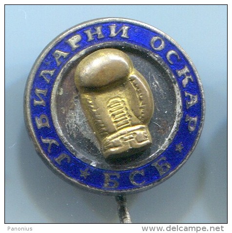 BOXING - Boxing Federation Of Serbia, BSG, Enamel, Pin, Badge - Boxe