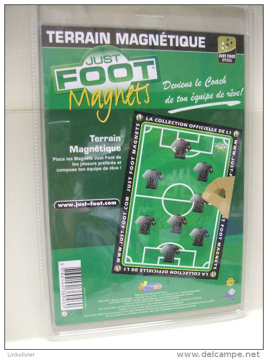 TERRAIN MAGNETIQUE Magnets Football Just FOOT Stadium - Deportes