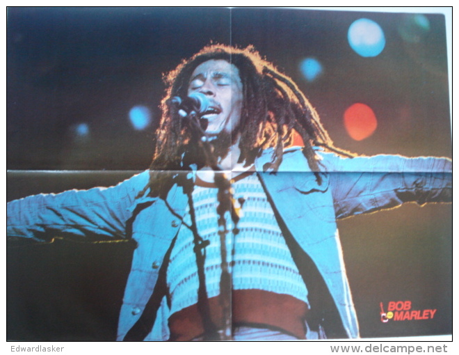 POSTER Du Magazine BEST : BOB MARLEY + STEVIE NICKS (Fleetwood Mac) - Plakate & Poster