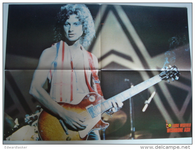 POSTER Du Magazine BEST : SANTANA + LAURIE WISEFIELD (Wishbone Ash) - Affiches & Posters