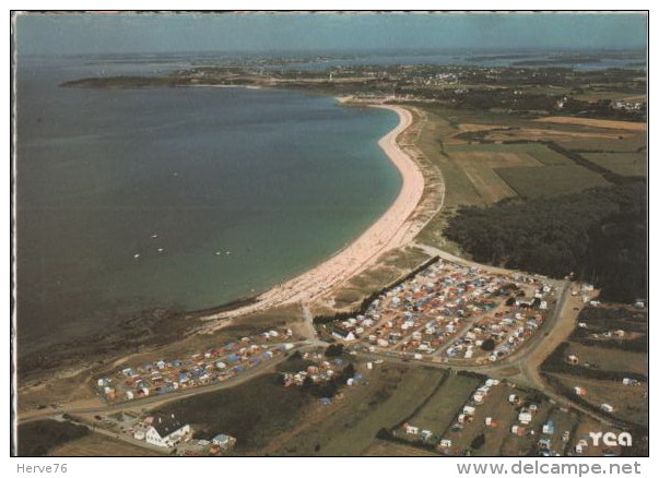 ST GILDAS DE RHUYS - La Plage Et Les Campings Du Kervert - Autres & Non Classés