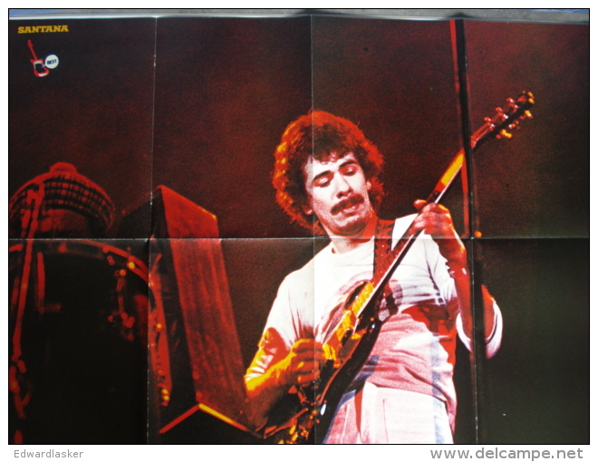 POSTER Du Magazine BEST : LOU REED + SANTANA - Affiches & Posters
