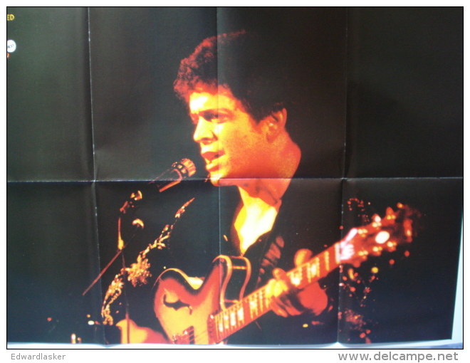 POSTER Du Magazine BEST : LOU REED + SANTANA - Affiches & Posters