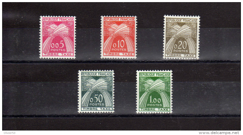 France (1960)  - Taxe "Gerbe"  Neufs* - 1960-.... Neufs