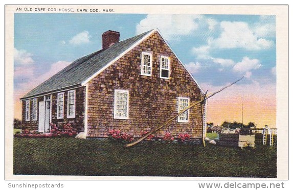 An Old Cape Cod House Cape Cod Massachusetts - Cape Cod