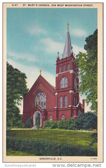 Saint Marys Church 338 West Washington Street Greenville South Carolina - Greenville