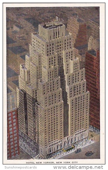 Hotel New Yorker New York City New York 1945 - Bars, Hotels & Restaurants