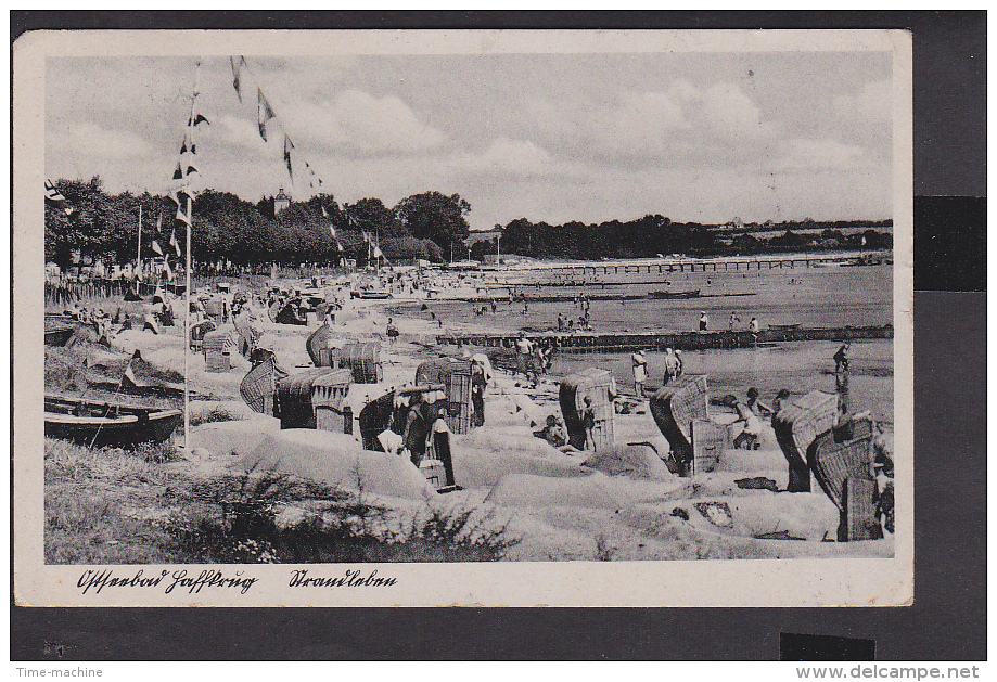 Ostseebad  Haffkrug  Strandleben  194... - Scharbeutz