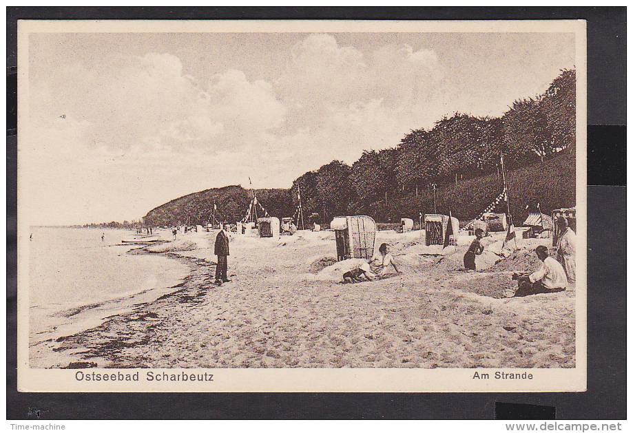 Ostseebad  Scharbeutz  Am Strande  1928 - Scharbeutz