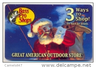Bass Pro Shop  U.S.A. Gift Card For Collection, No Value  # 8 - Cartes Cadeaux