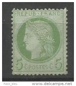 France - Cérès N°53 (*) - 1871-1875 Cérès