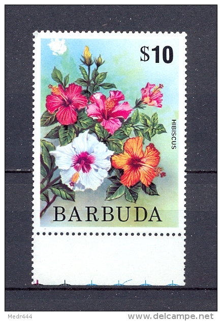 Barbuda 1975 - Hibiscus - Antigua Et Barbuda (1981-...)