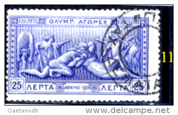 Grecia-F0020 - 1906 - Y&T: n.165/171 - Uno solo - A scelta