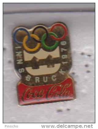 Pin's COCA COLA INNSBRUCK 1976 - Coca-Cola