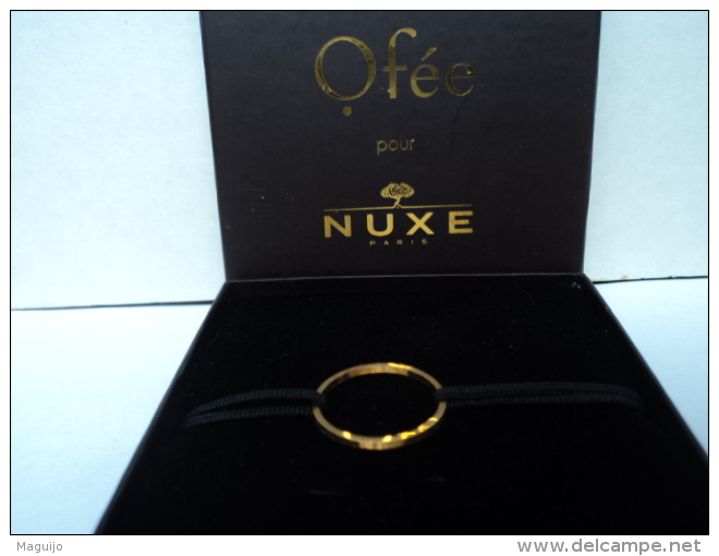 NUXE :"  OFEE"  BRACELET  + BOITE  VOIR Et LIRE !! - Miniaturas Mujer (en Caja)