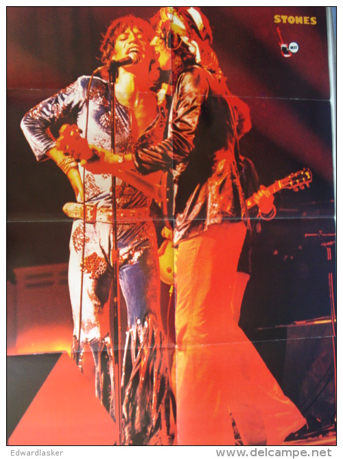 POSTER Du Magazine BEST : STEVE MARRIOTT (Humble Pie) + ROLLING STONES - Plakate & Poster