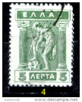 Grecia-F0028 - 1912/22 - Y&T: N.195/198C - UNO SOLO - A Scelta - Other & Unclassified